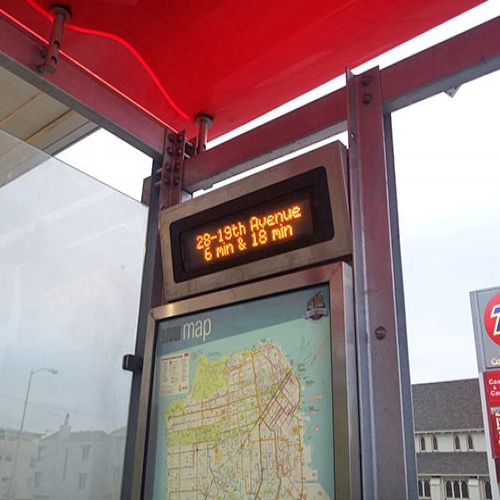 PH10 Semi-outdoor Single LED Sign