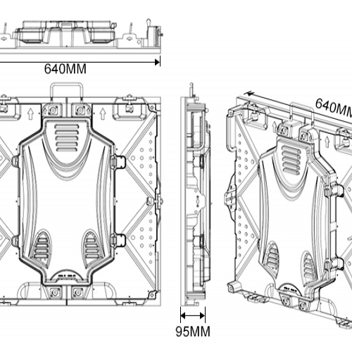 Standard cabinet dimension