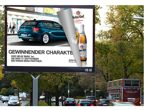 P4 Dış Mekan SMD LED Display 960×960mm7680HZ ICN2153S  Uygulama