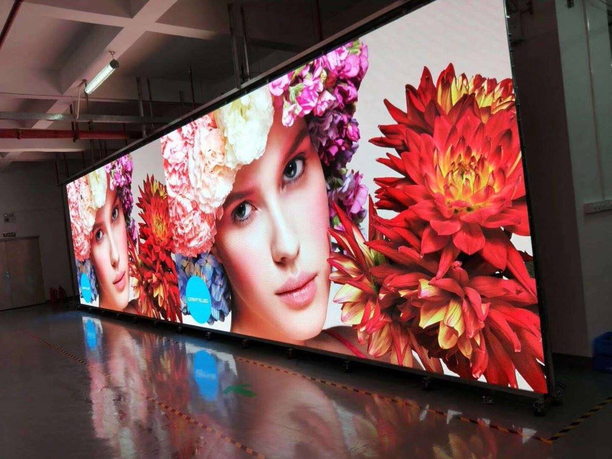 P4 Dış Mekan SMD LED Display 960×960mm7680HZ ICN2153S  Uygulama