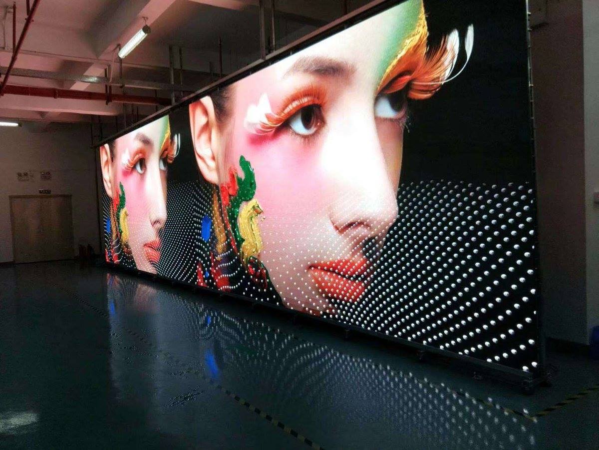 P4 Dış Mekan SMD LED Display 960×960mm7680HZ ICN2153S  Uygulama